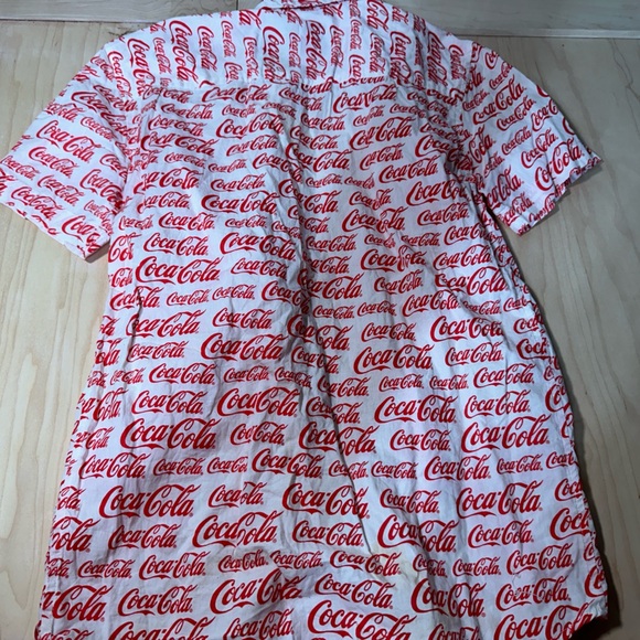 Coca Cola Button Down Shirt - Picture 3 of 8